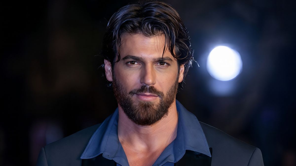 Retrato de Can Yaman, actor y protagonista de series internacionales como Erkenci Kuş y Sandokan.